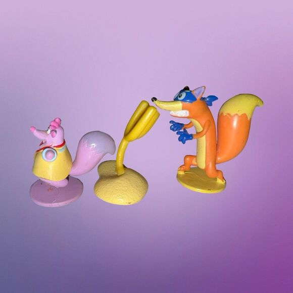 Nick Jr Dora The Explorer Tico & Swiper & Blues Clues Shovel Cake Topper  A12 - Picture 2 of 9